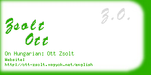 zsolt ott business card